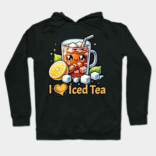 I Love Iced Tea Hoodie